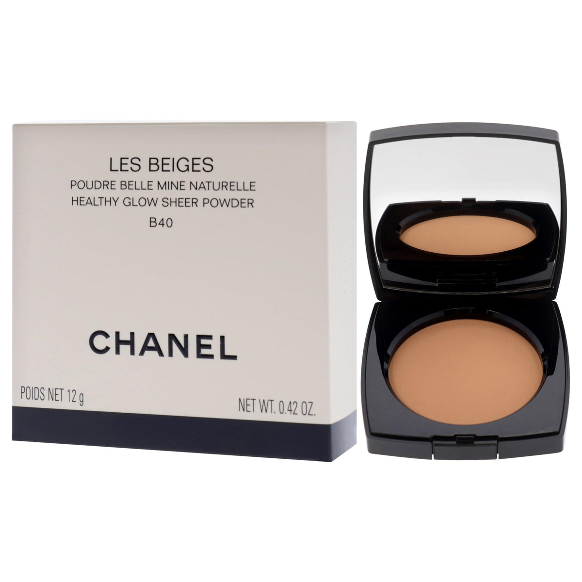 Chanel Les Beiges Healthy Glow Sheer Powder B40 0.42oz/12g