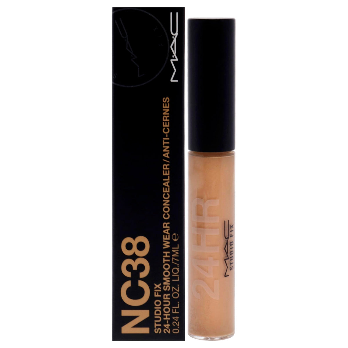 MAC Studio Fix 24-Hour Smooth Wear Concealer NC38 7ml/0.24oz
