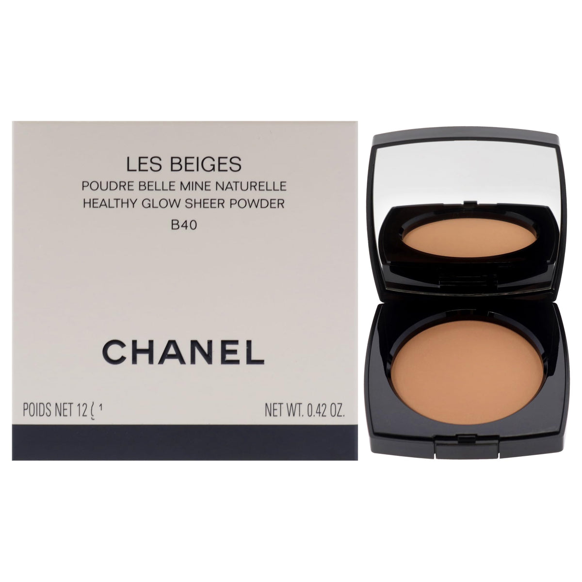 Chanel Les Beiges Healthy Glow Sheer Powder B40 0.42oz/12g