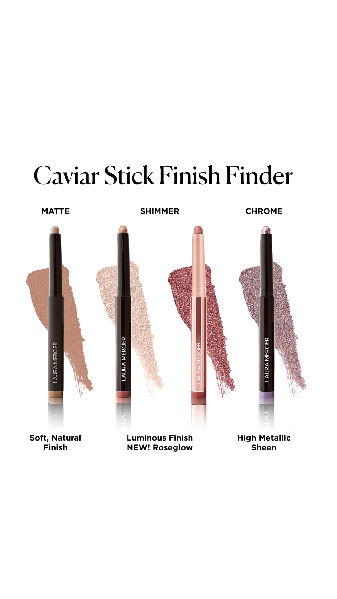 Laura Mercier Roseglow Caviar Stick Eye Color Wild Rose 1.64g/0.05oz