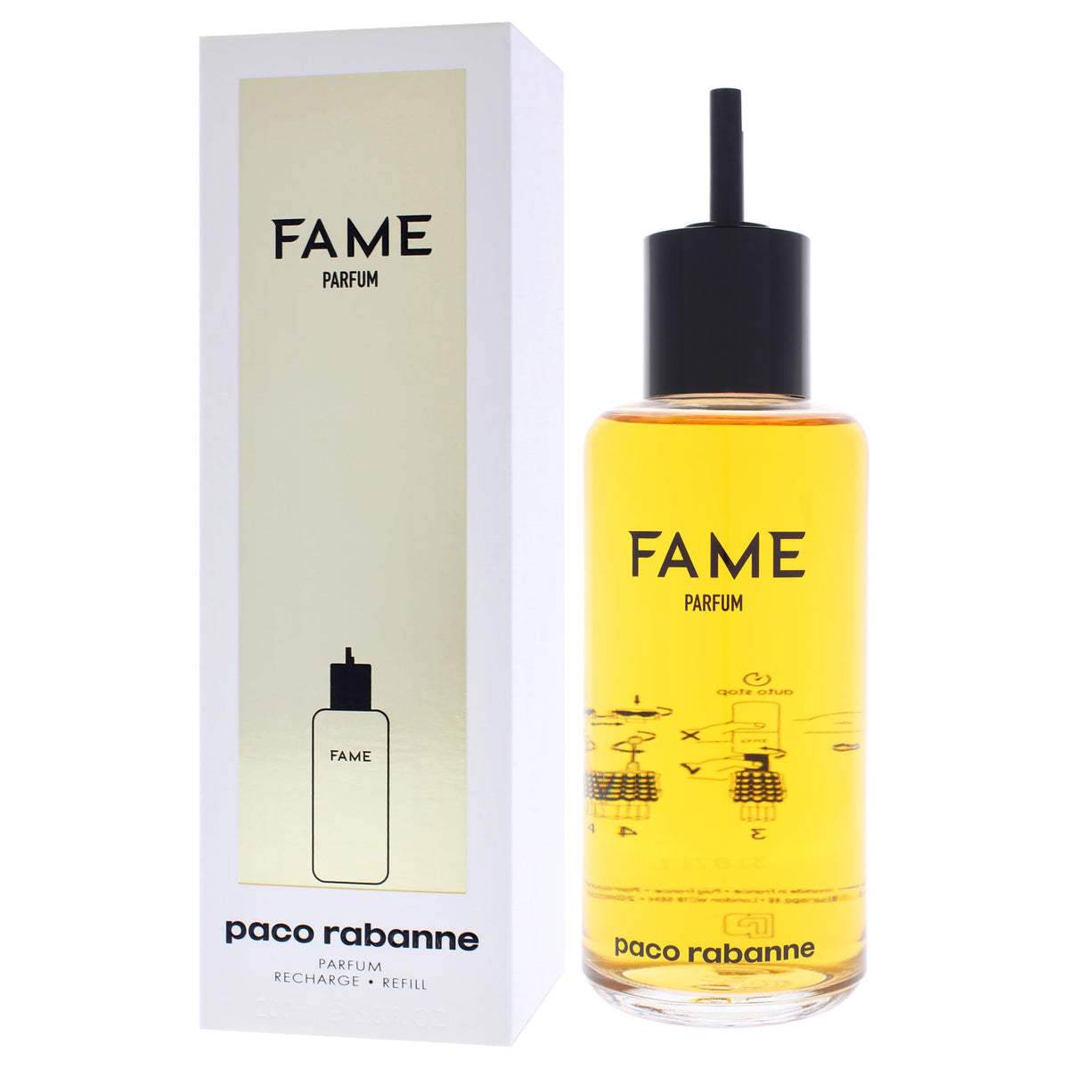 Rabanne Fame Parfum Spray Refill 6.8 oz (Women)