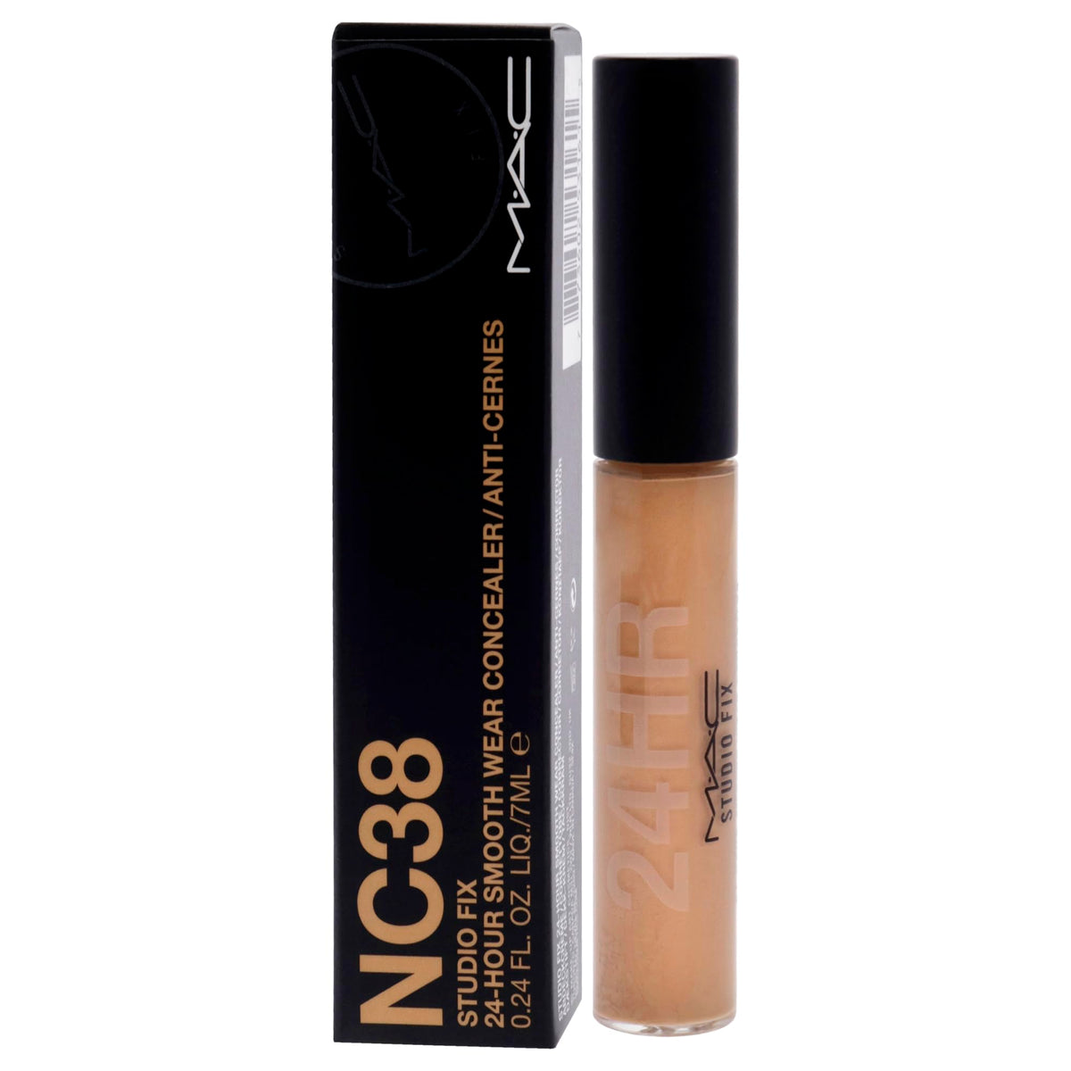 MAC Studio Fix 24-Hour Smooth Wear Concealer NC38 7ml/0.24oz