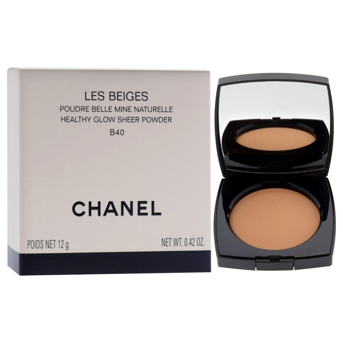 Chanel Les Beiges Healthy Glow Sheer Powder B40 0.42oz/12g