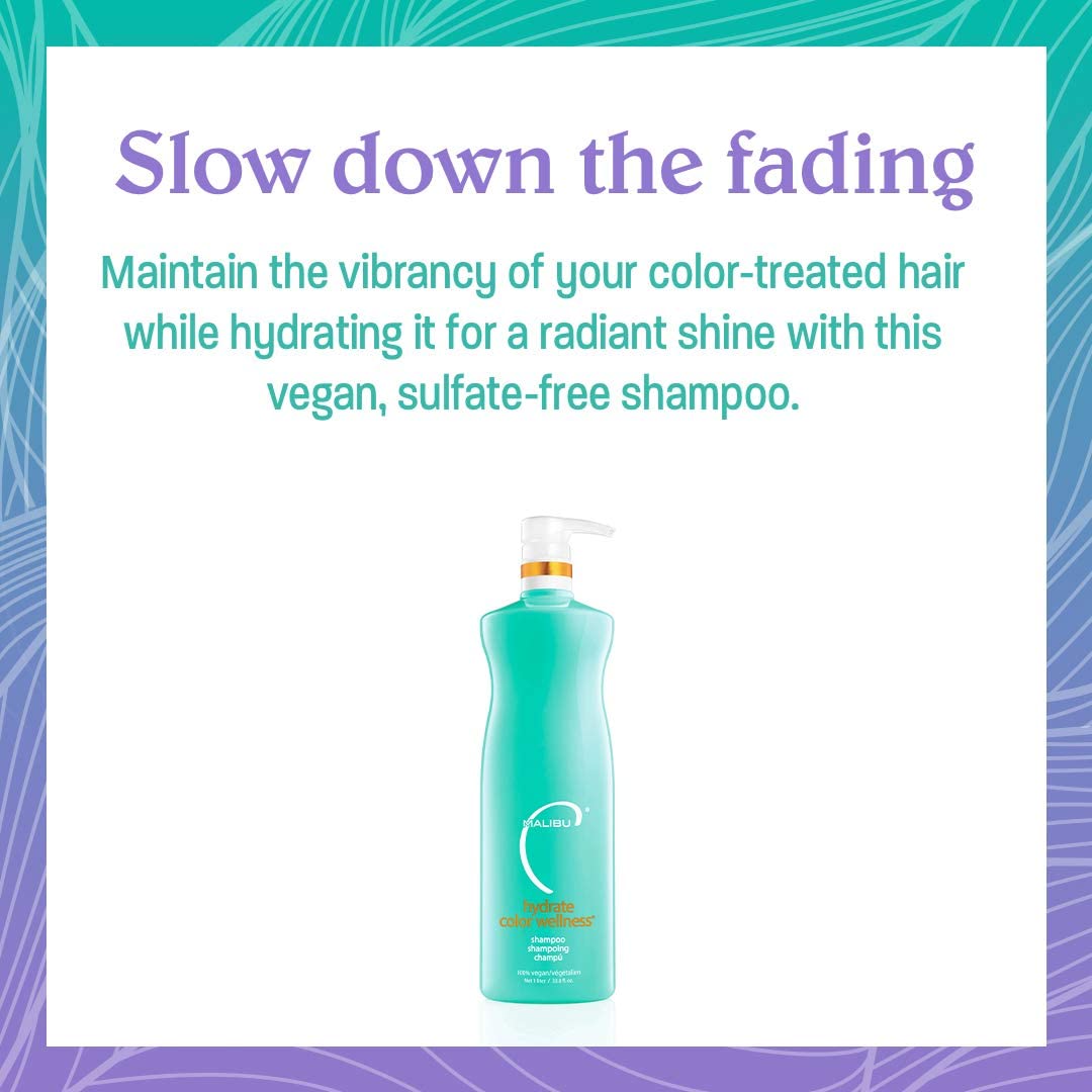 Malibu C Hydrate Color Wellness Shampoo Liter