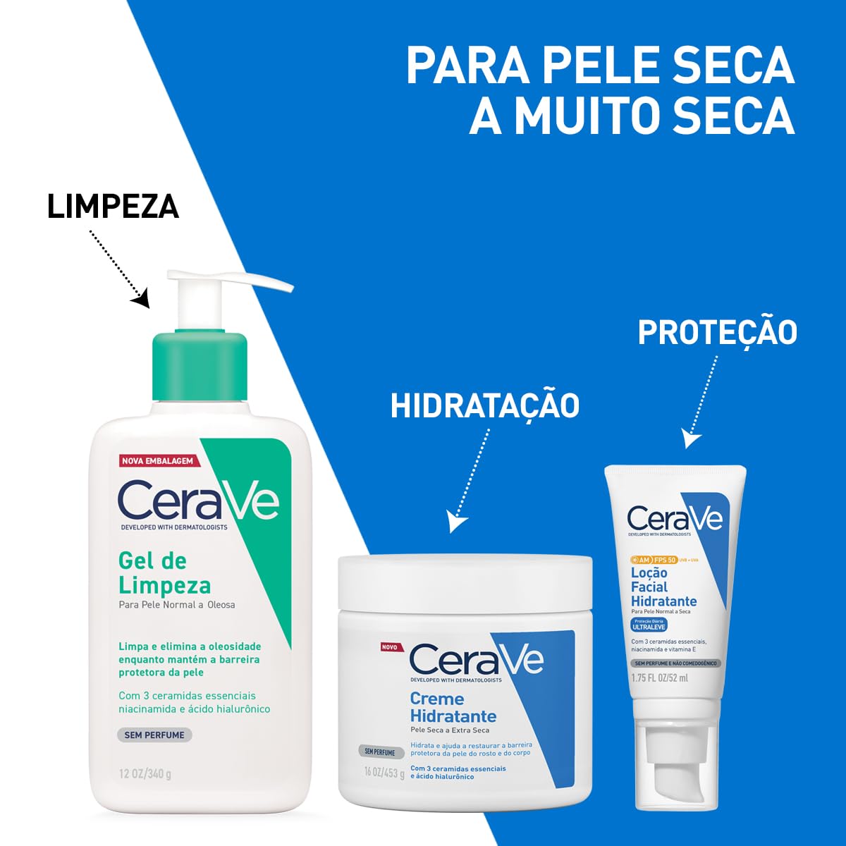 CeraVe Moisturizing Cream for Normal to Dry Skin 16oz/453g