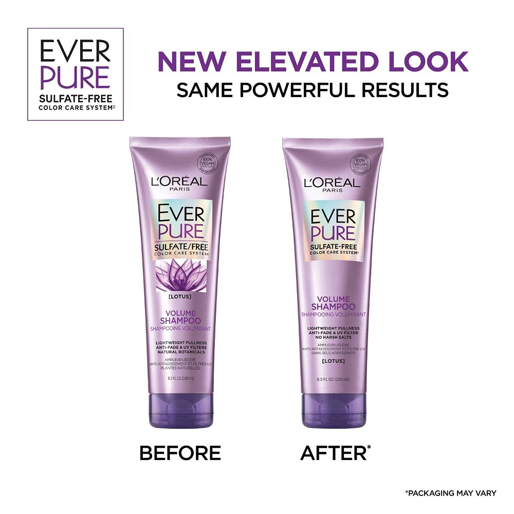 Loreal Paris Ever Pure Sulfate-Free Volume Conditioner 8.5oz/250ml