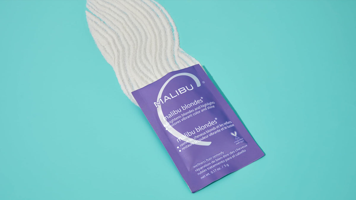 Malibu C Blondes Wellness Hair Remedy 12 Packets x 0.17oz/5g