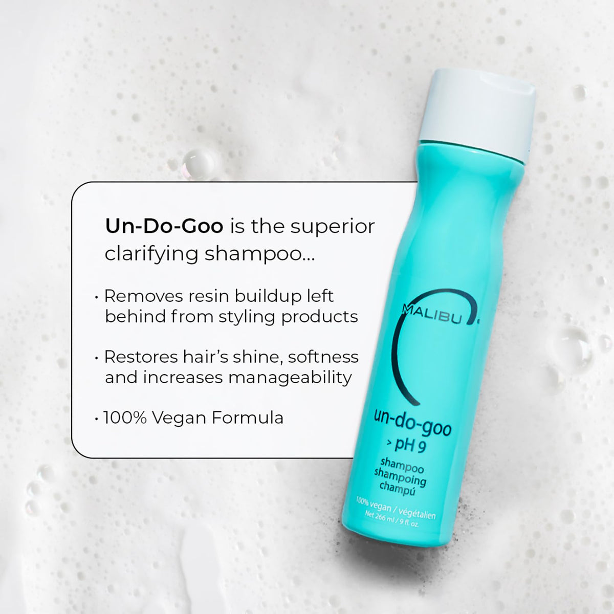 Malibu C Un-Do-Goo > pH 9 Shampoo 9oz/266ml