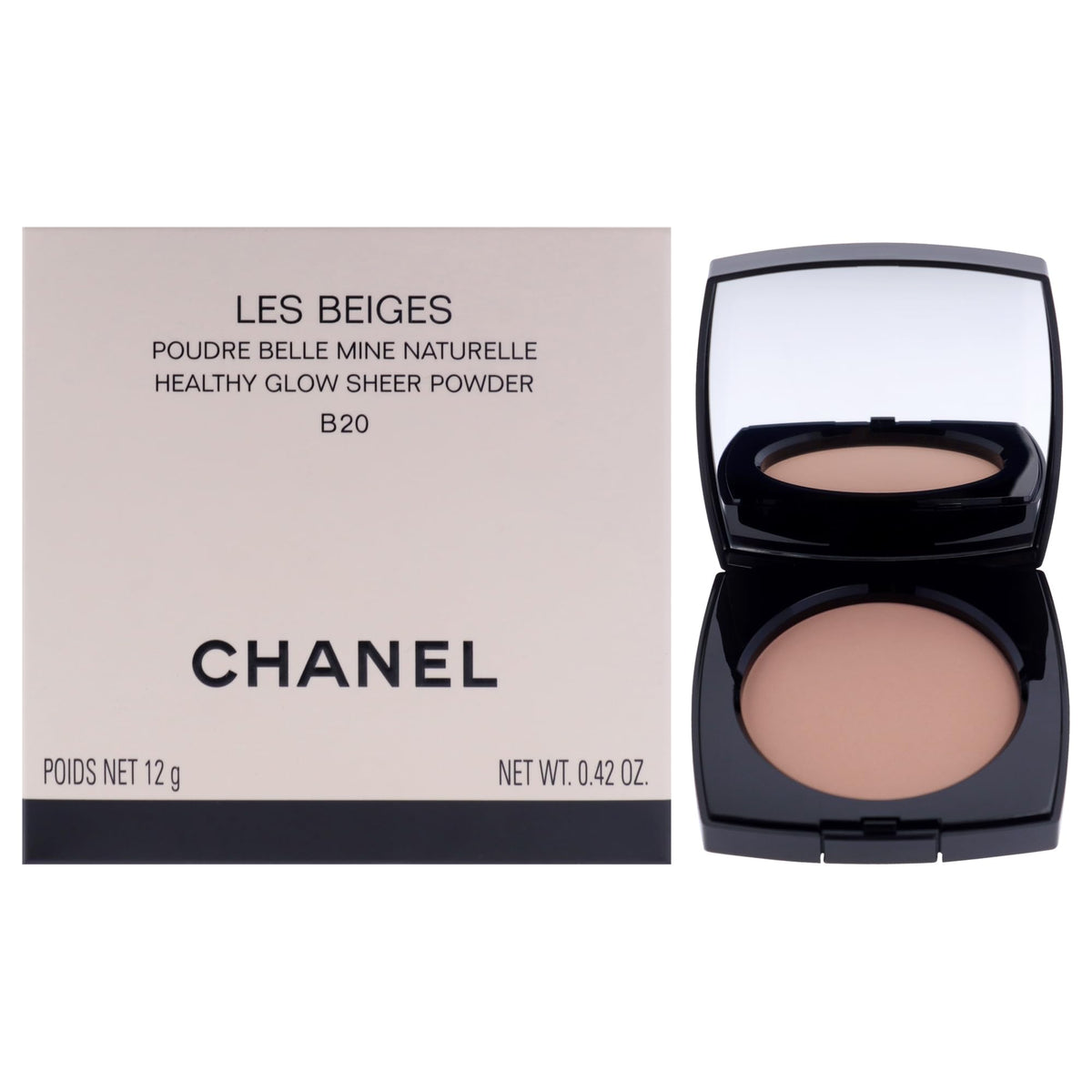 Chanel Les Beiges Healthy Glow Sheer Powder B20 0.42oz/12g
