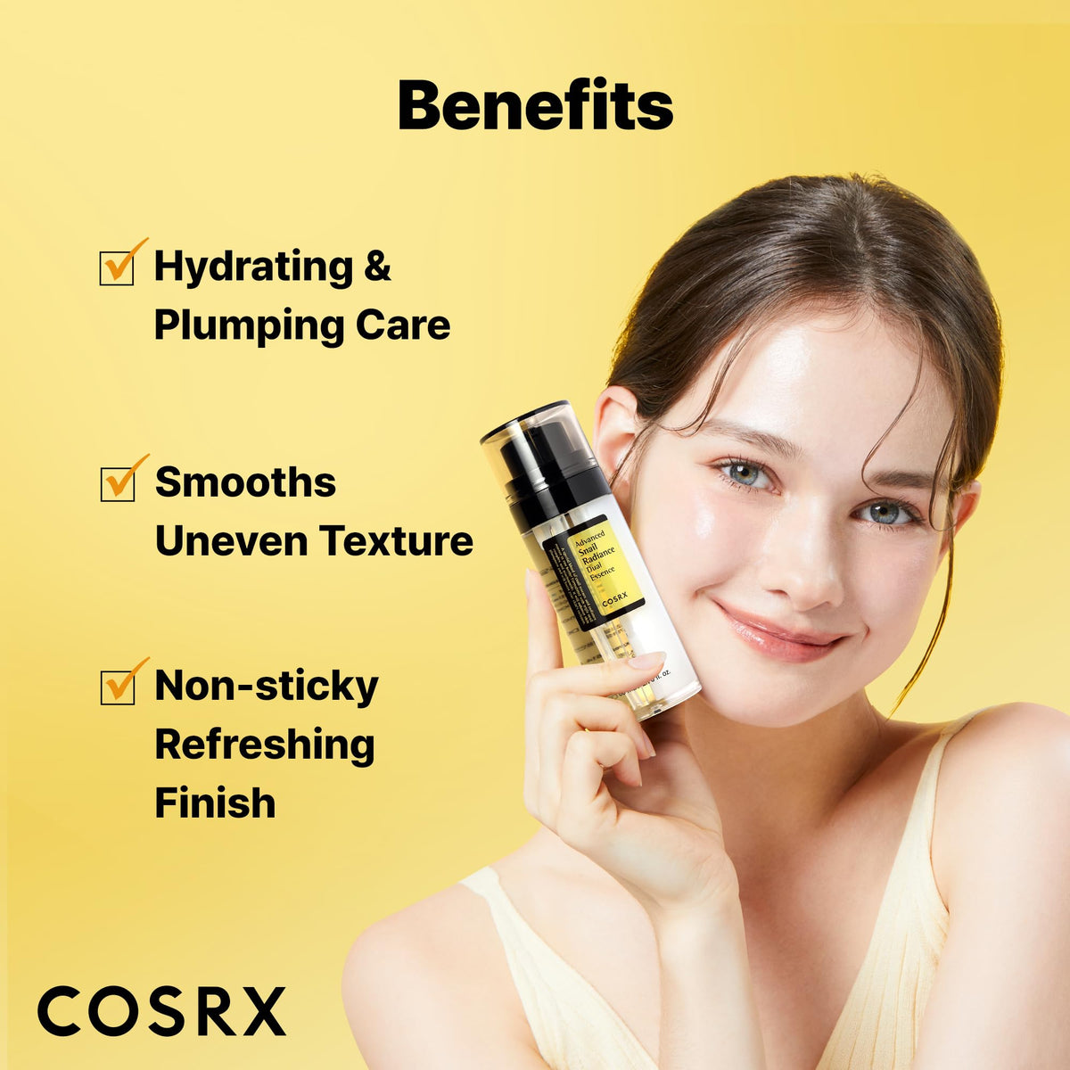 COSRX Advanced Snail Radiance Dual Essence 2.70 fl oz (Unisex)