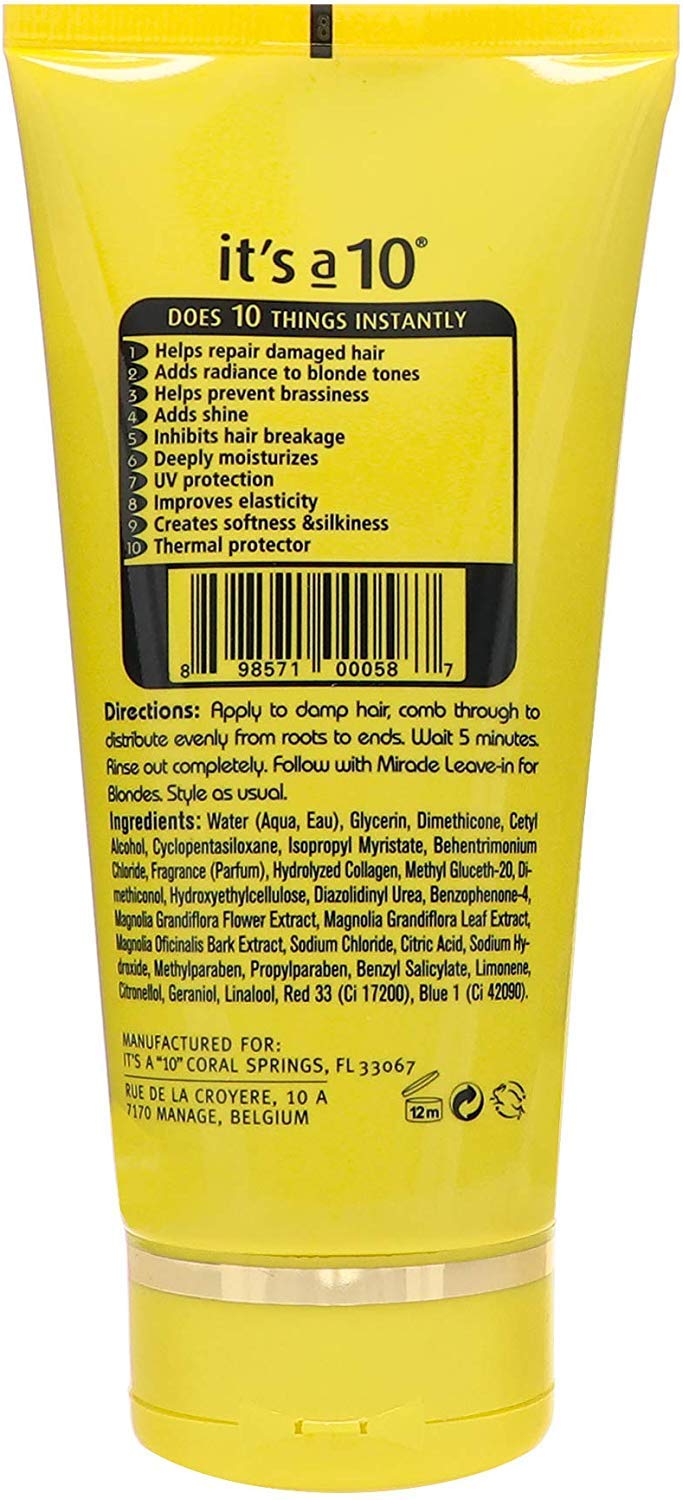 It's A 10 Five Minute Hair Repair for Blondes 148ml/5oz