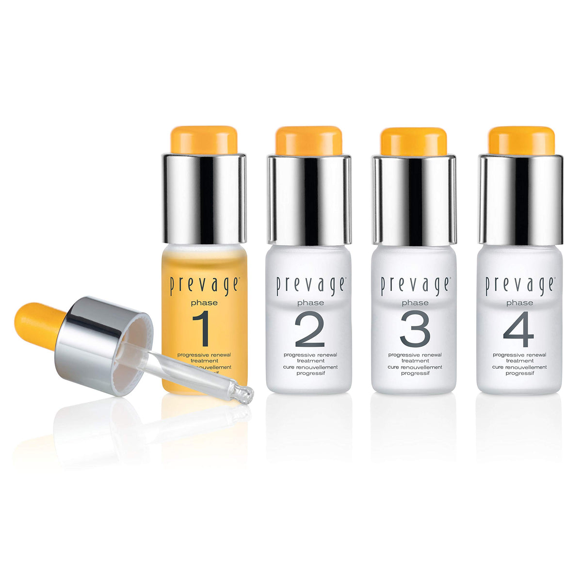 Elizabeth Arden Prevage Progressive Renewal Treatment (4pc Set) 4 x 0.33oz/10ml