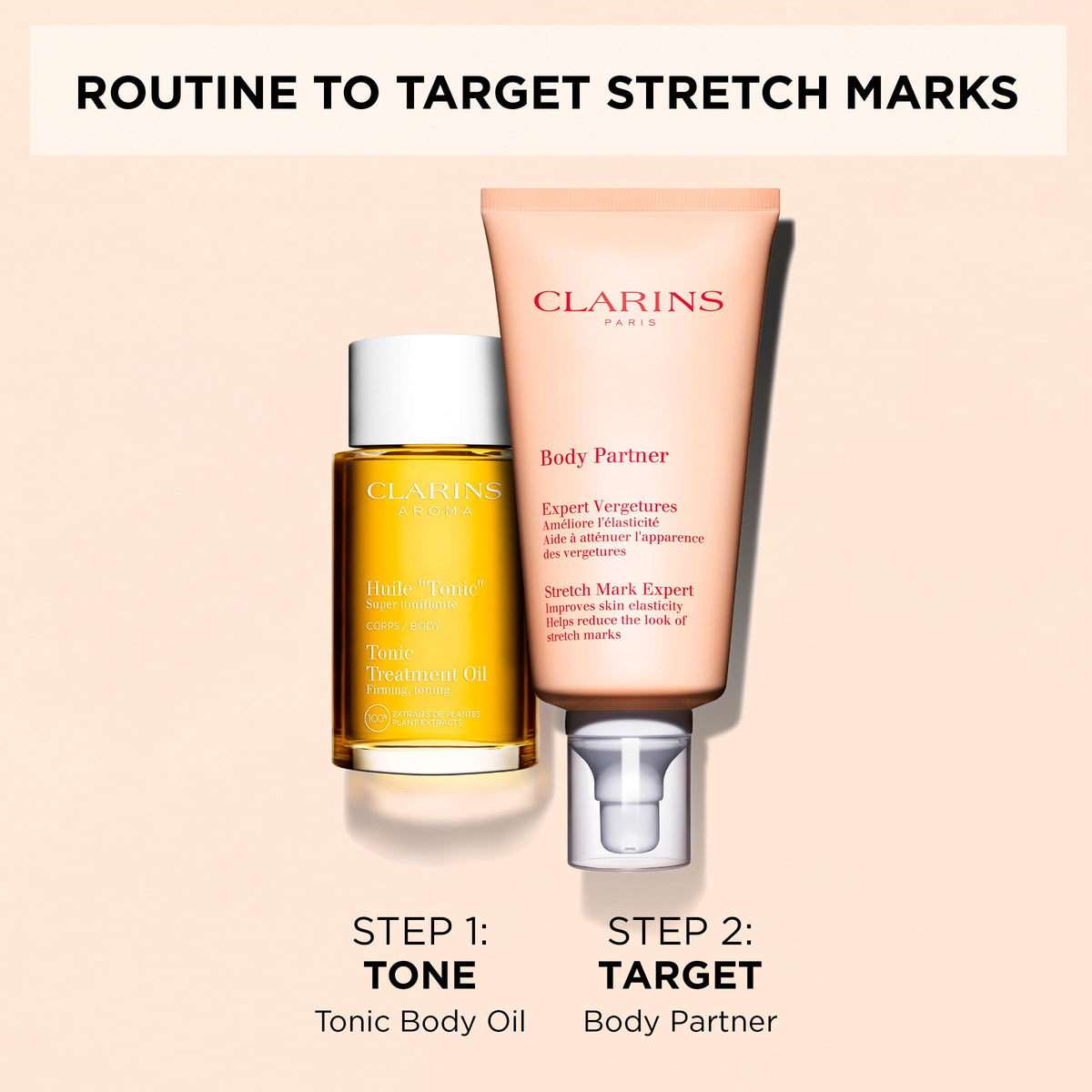 Clarins Body Partner Stretch Mark Expert Cream 5.8oz/175ml