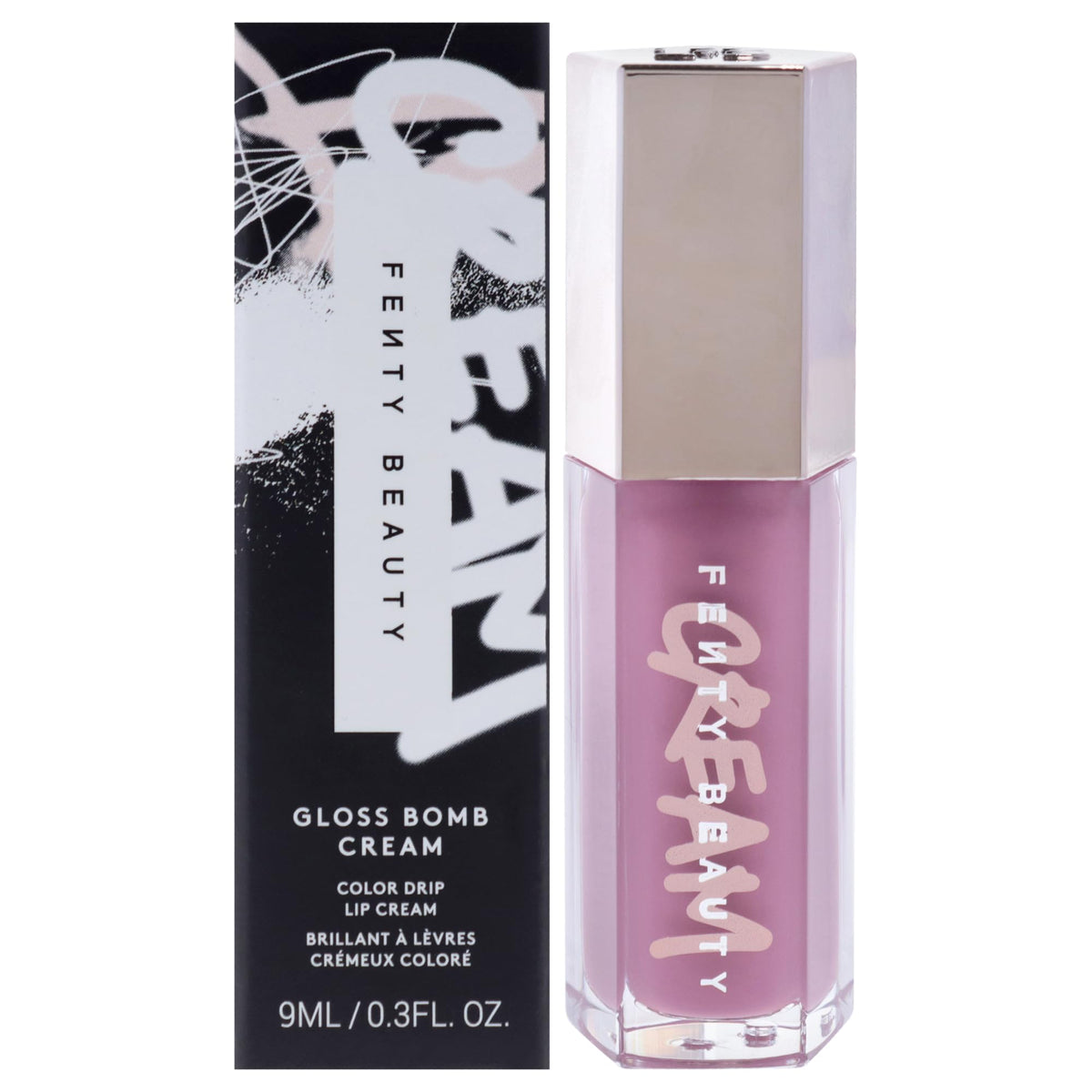 Fenty Beauty Gloss Bomb Cream Color Drip Lip Cream Mauve Wive$ 01 0.3oz/9ml