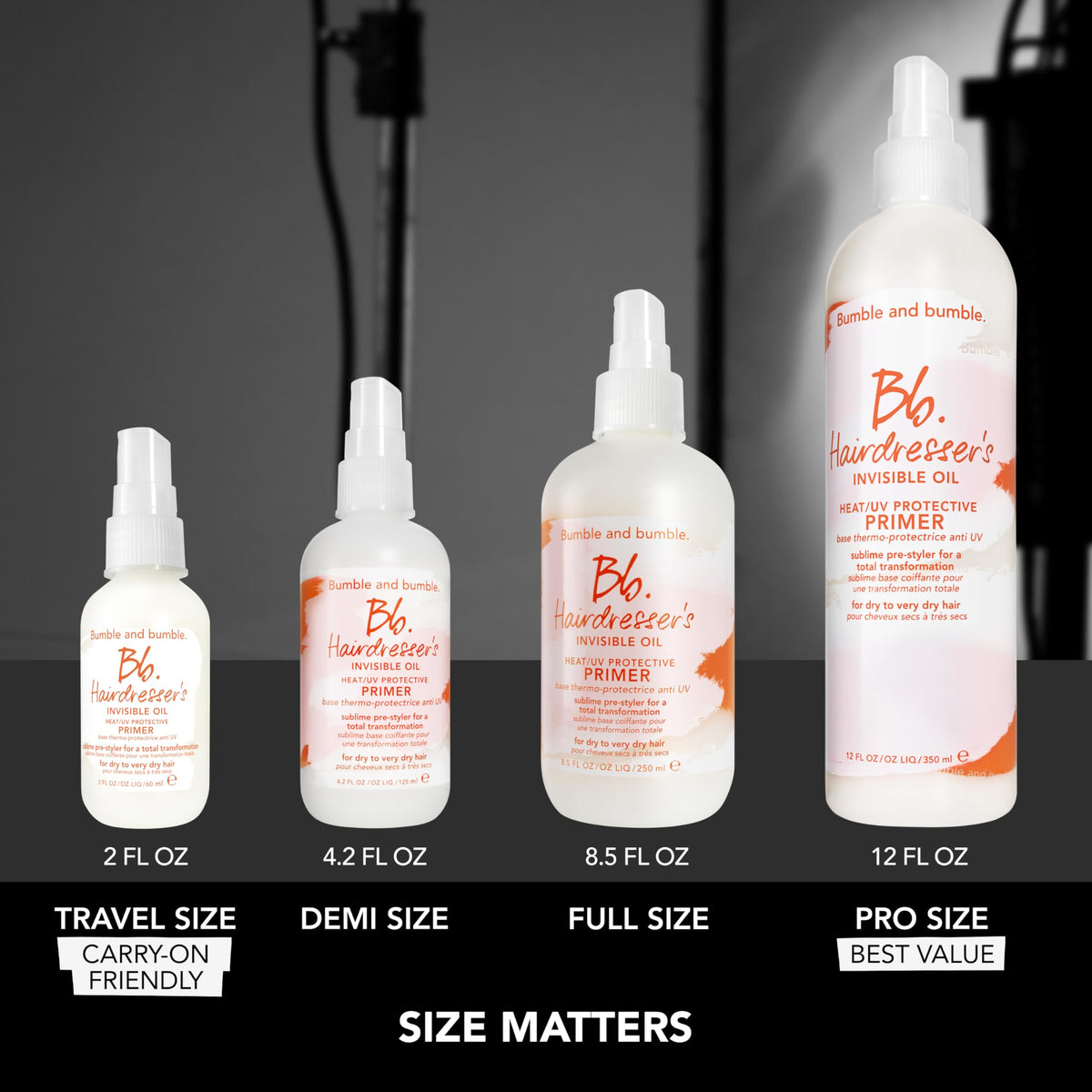 BUMBLE & BUMBLE-HAIRDRESSERS INVISIBLE OIL HEAT/UV PROTECTIVE PRIMER (250ML/8.5OZ)