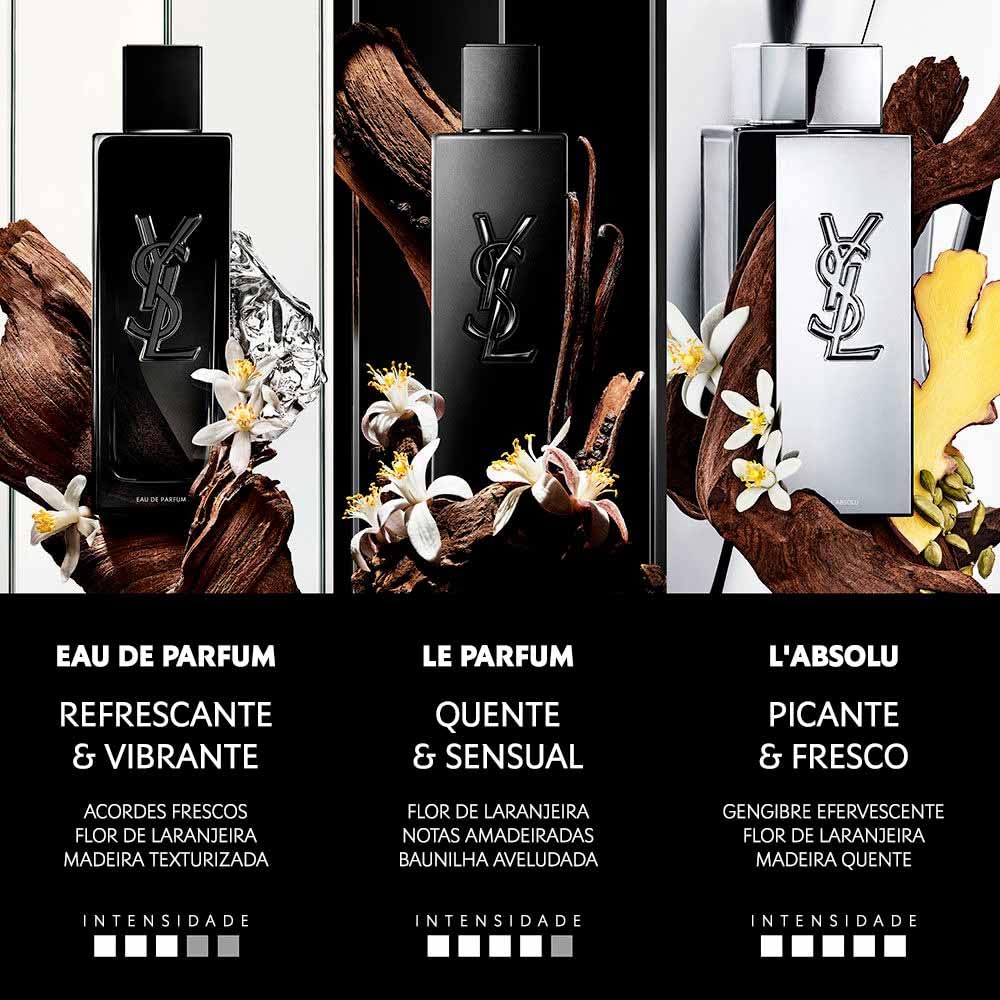 Yves Saint Laurent MYSLF L'ABSOLU Eau De Parfum Spray for Men, 2.0 Ounce