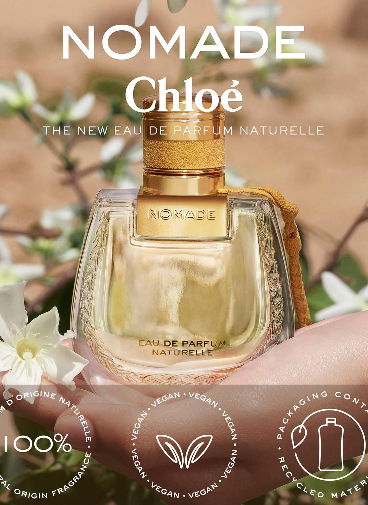 Chloe Nomade Jasmin Naturel Eau De Parfum for Women 2.5oz/75ml