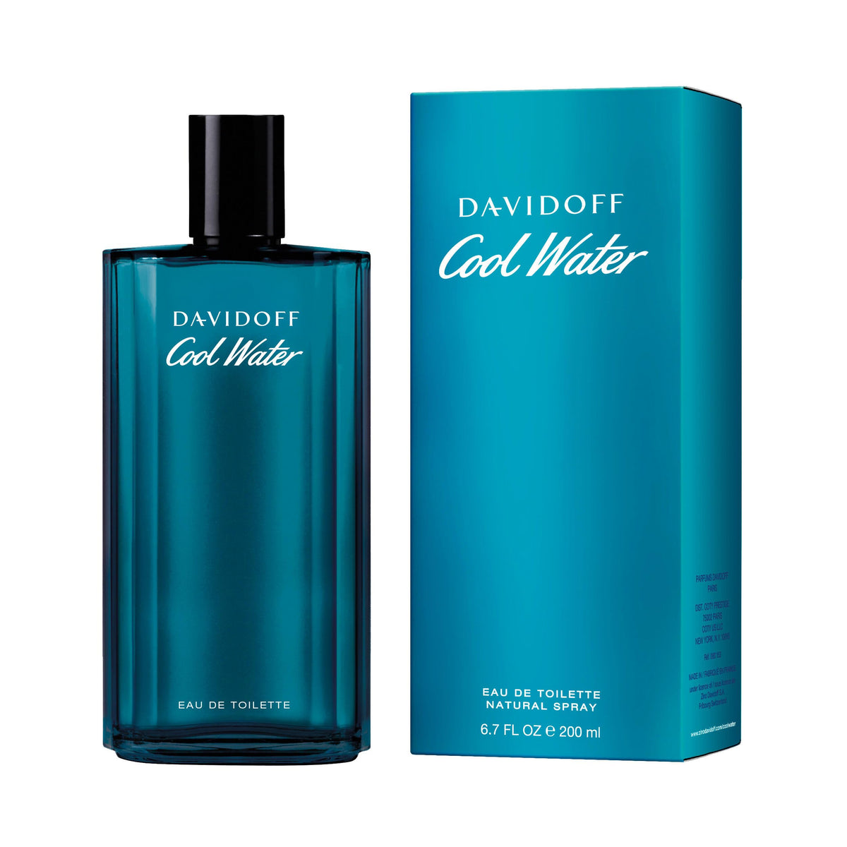 Davidoff Cool Water Eau De Toilette Spray for Men 6.7oz/200ml