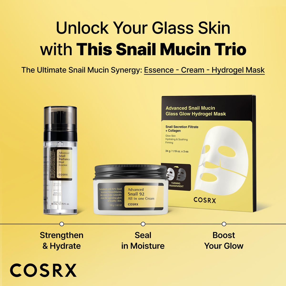 COSRX Advanced Snail Radiance Dual Essence 2.70 fl oz (Unisex)