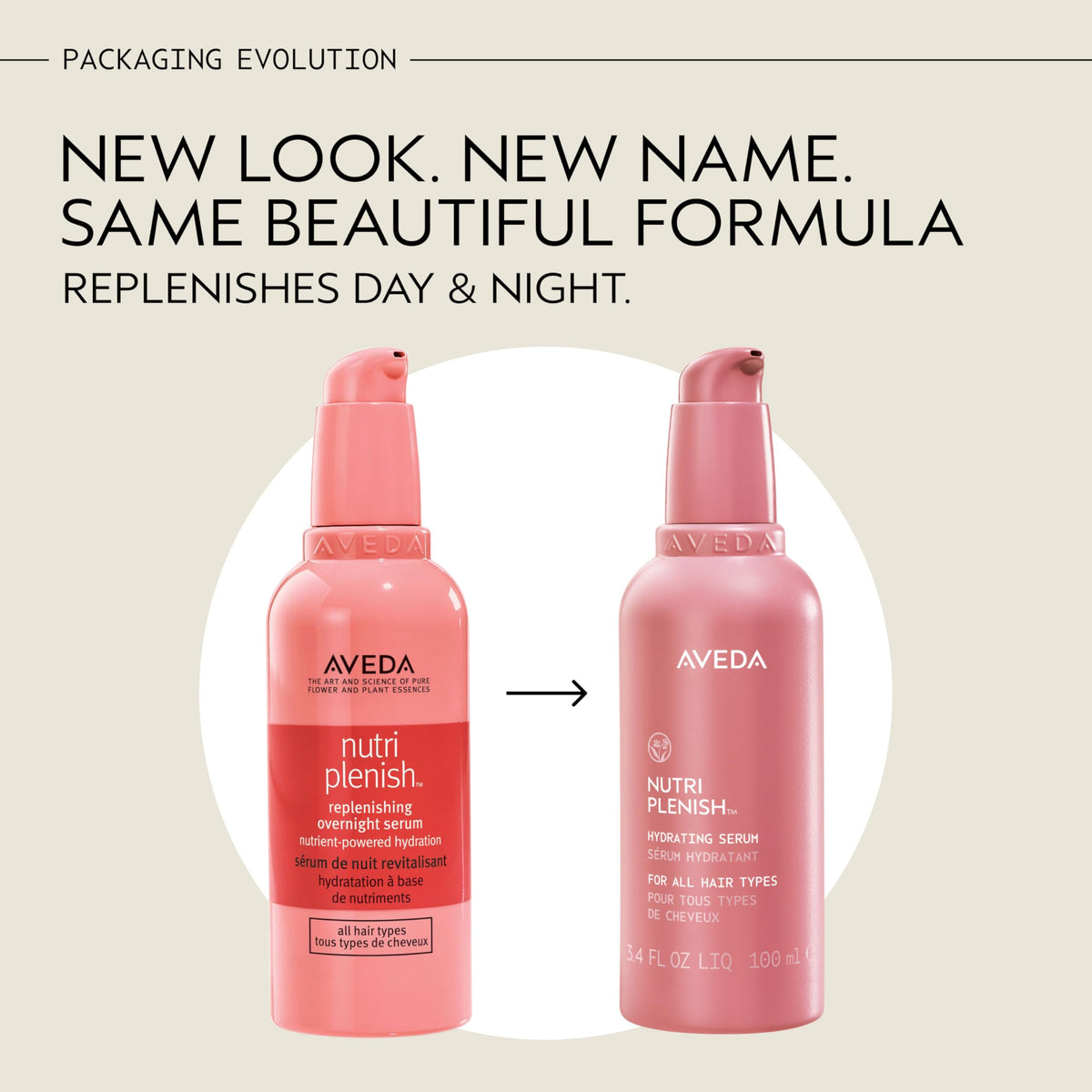 AVEDA-NUTRIPLENISH REPLENISHING OVERNIGHT SERUM (100ML/3.4OZ)