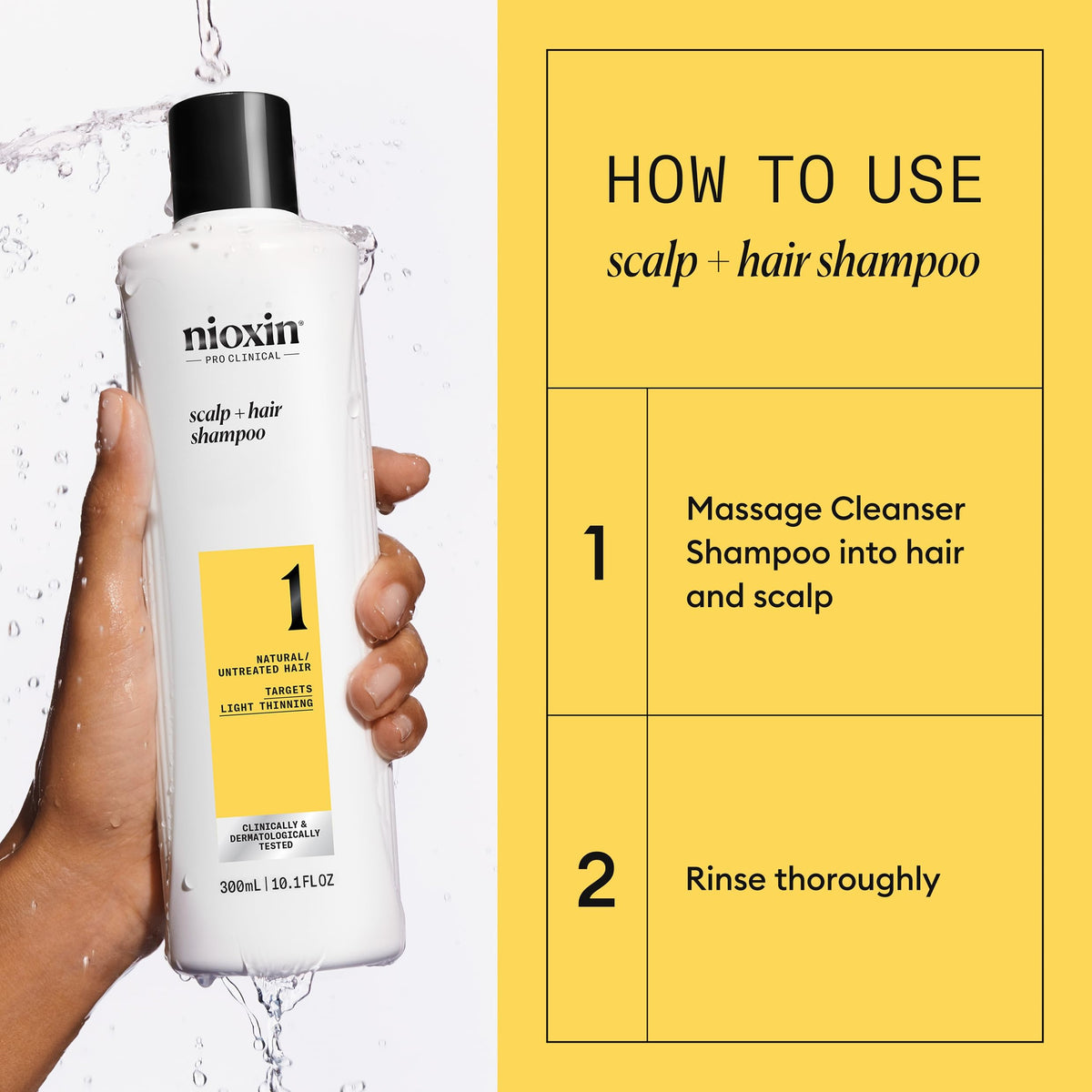 Nioxin System 1 Cleanser 300ml