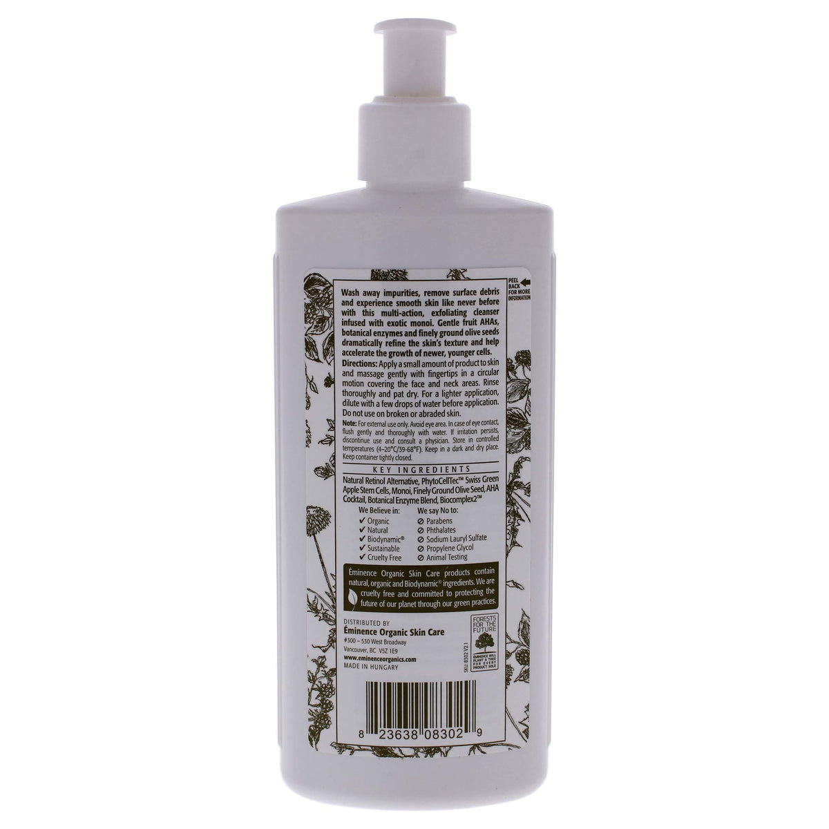 Eminence Monoi Age Corrective Exfoliating Cleanser 8.4oz/250ml