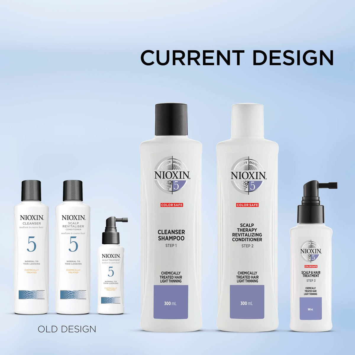 Nioxin System 5 Cleanser 300ml (New Packaging)