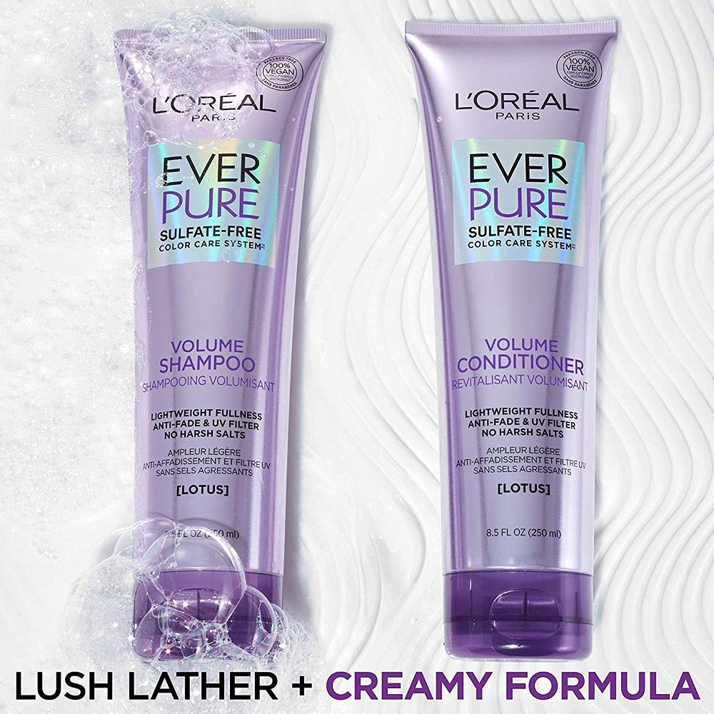 Loreal Paris Ever Pure Sulfate-Free Volume Conditioner 8.5oz/250ml