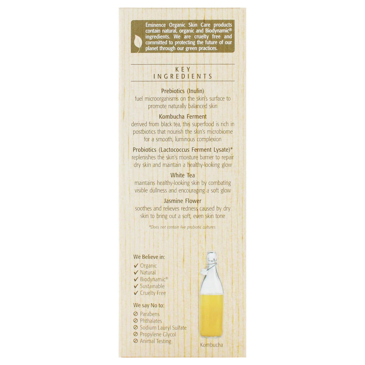 Eminence Kombucha Microbiome Balancing Essence 120ml/4oz