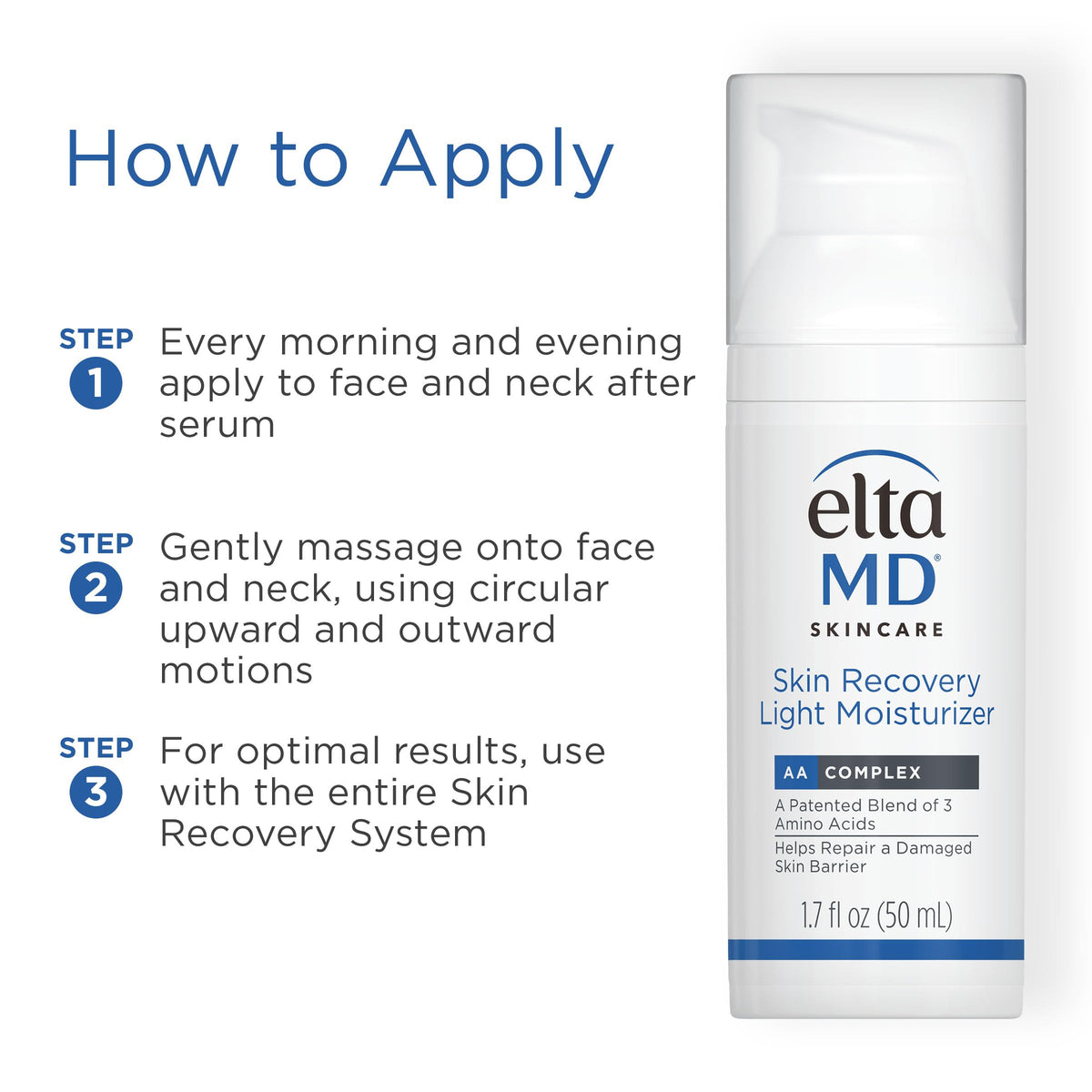 EltaMD Skin Recovery Light Moisturizer 50ml/1.7oz