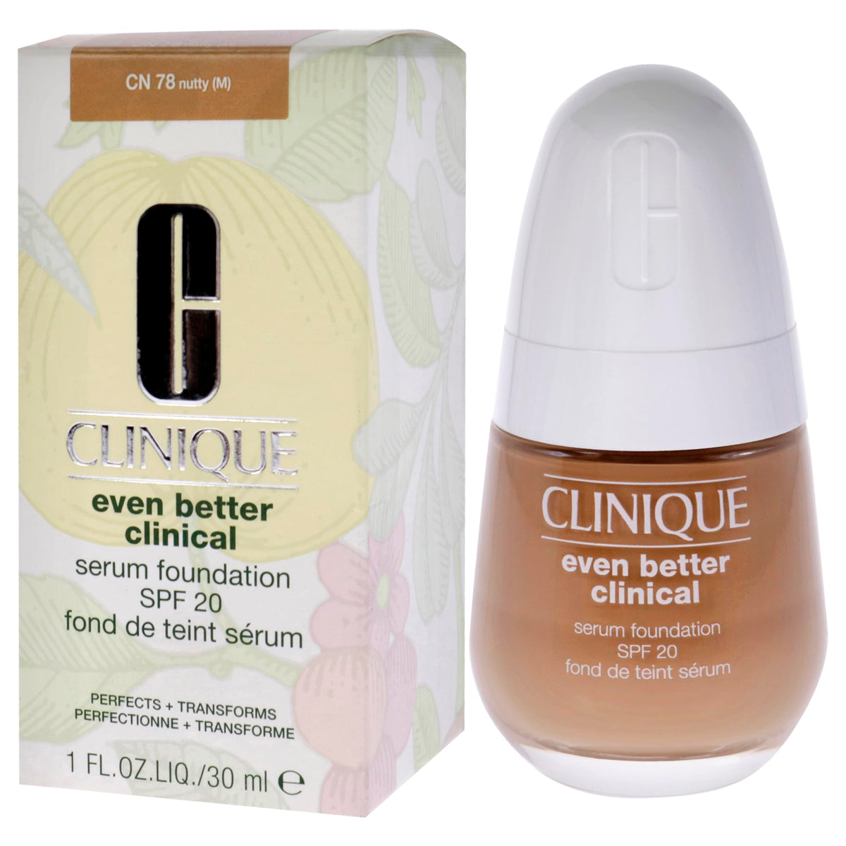 Clinique Even Better Clinical Serum Foundation SPF 20 CN 78 Nutty 1oz/30ml