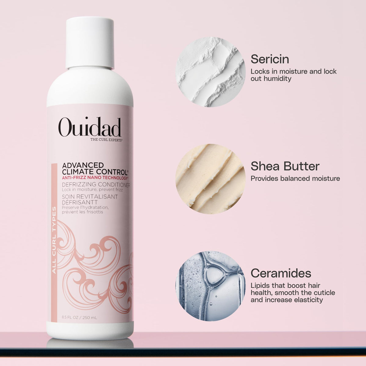 Ouidad Advanced Climate Control Defrizzing Conditioner 8.5oz/250ml