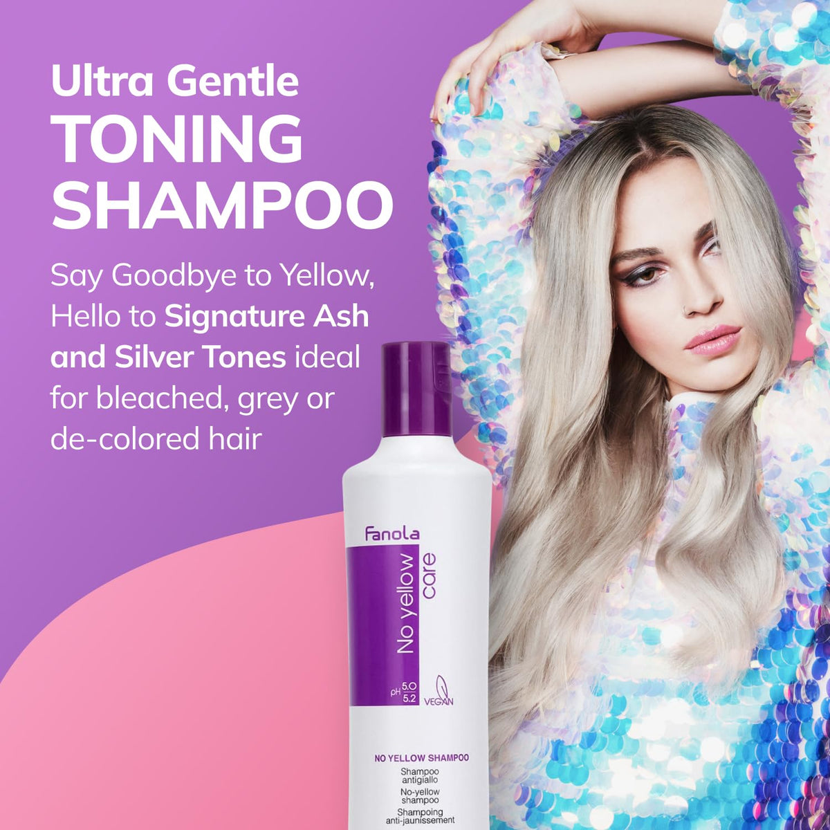 Fanola No-Yellow Shampoo 1000ml/33.8oz