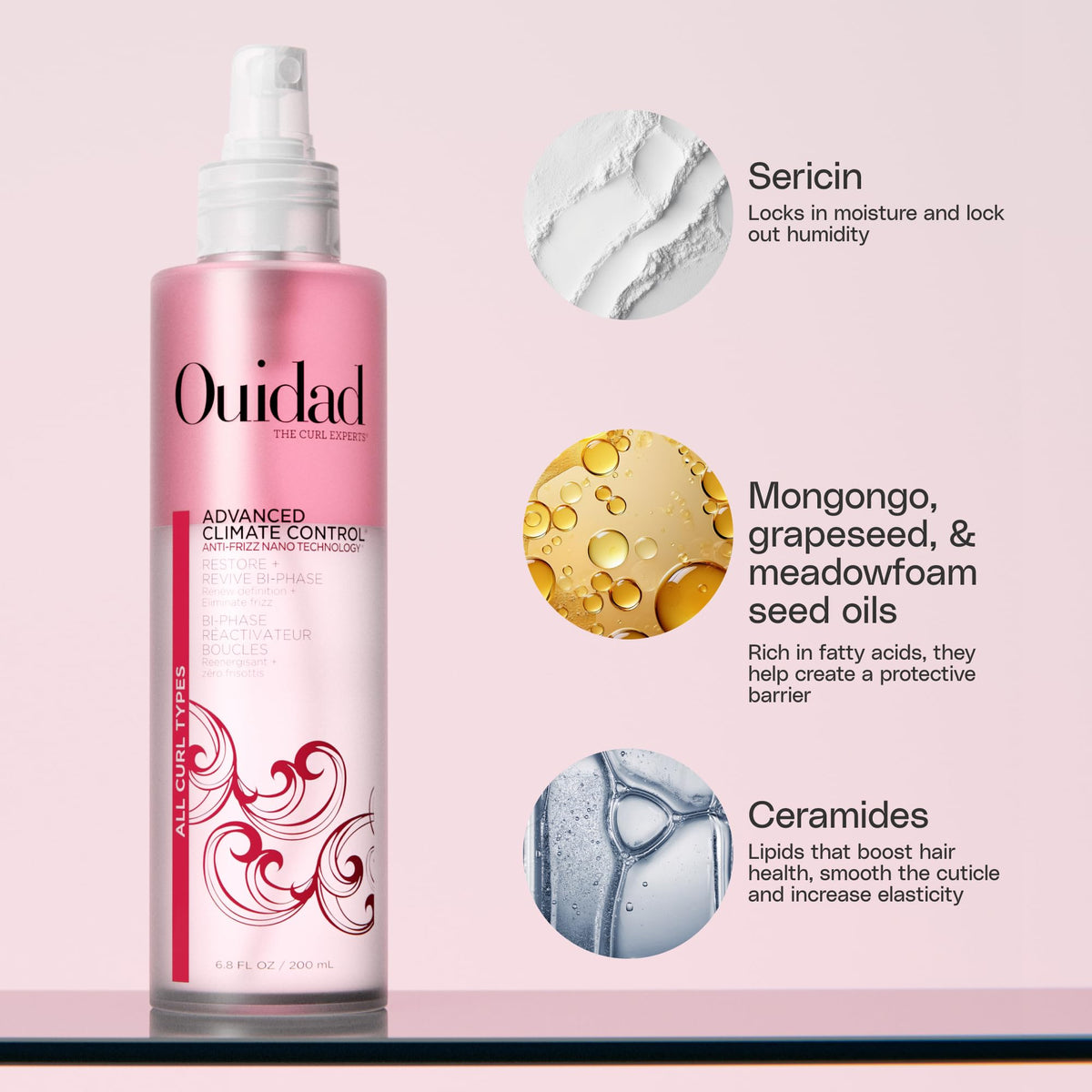 Ouidad Advanced Climate Control Restore + Revive Bi-Phase 6.8oz/200ml