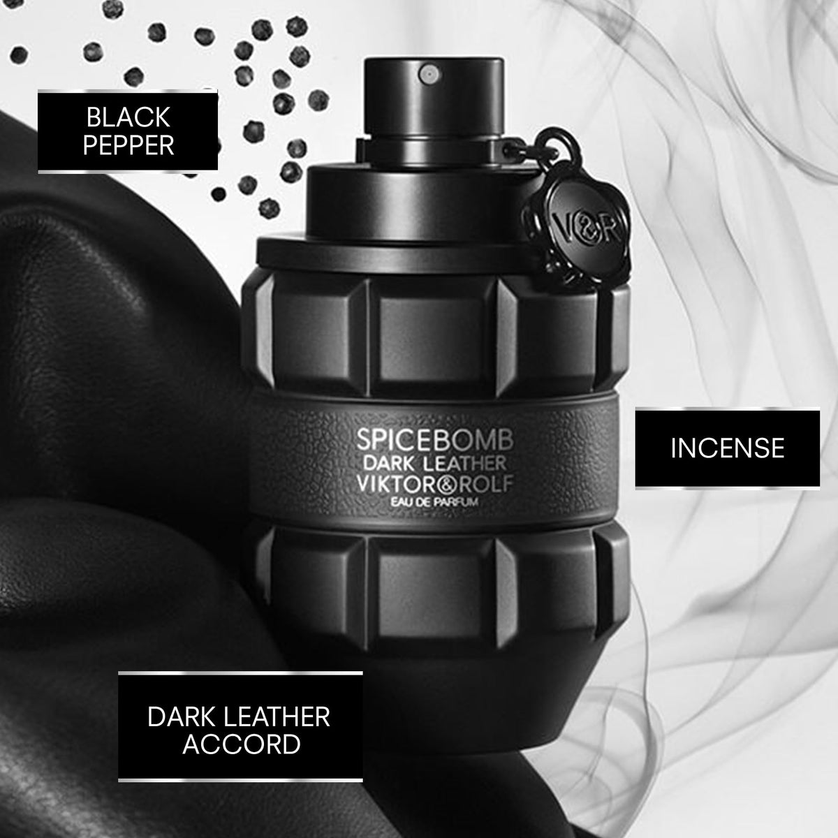 Viktor & Rolf Spicebomb Dark Leather Eau De Parfum for Men 90ml/3.04oz