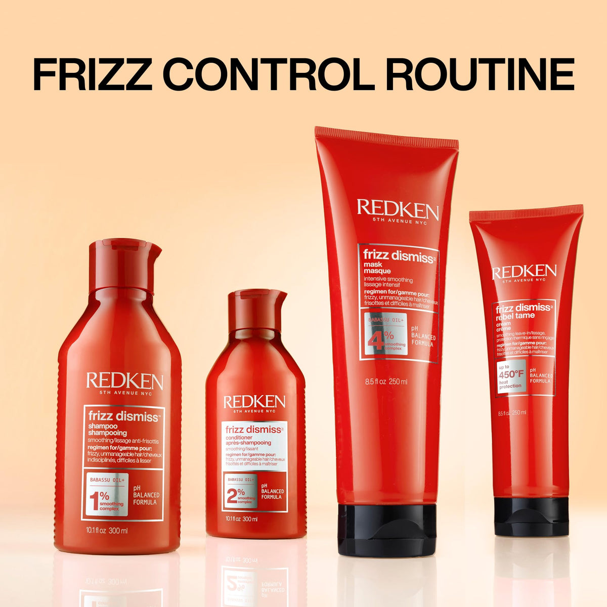 Redken Frizz Dismiss Conditioner 2% Smoothing Complex 300ml/10.1oz