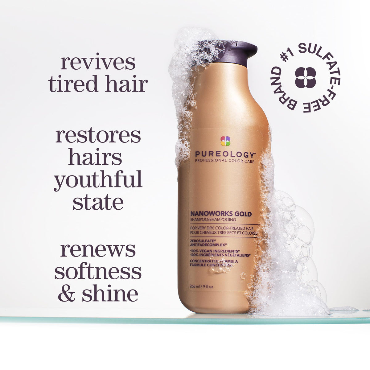 Pureology Nanoworks Gold Shampoo 1000ml/33.8oz