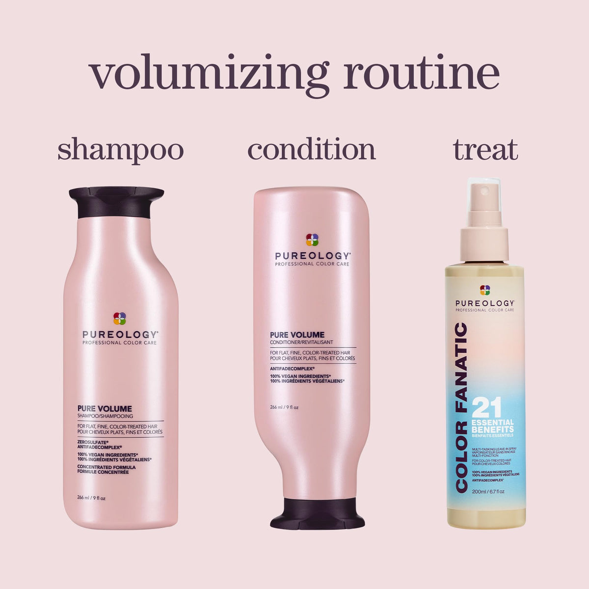 PUREOLOGY-PURE VOLUME CONDITIONER (266 ML/9OZ)