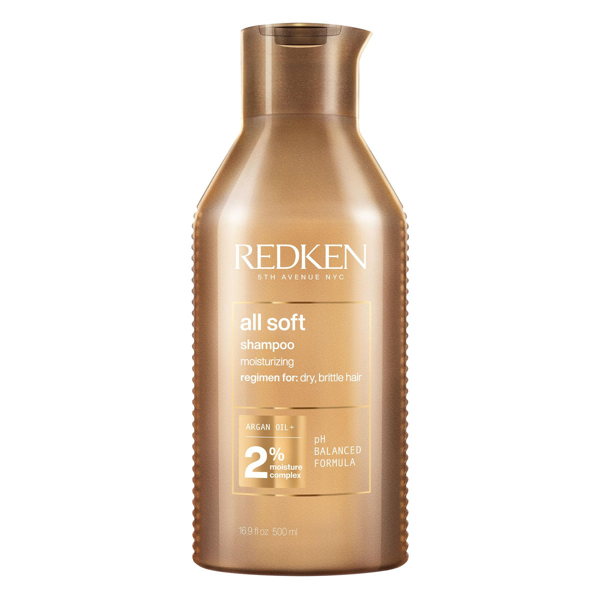 Redken All Soft Shampoo 2% Moisture Complex 500ml/16.9oz