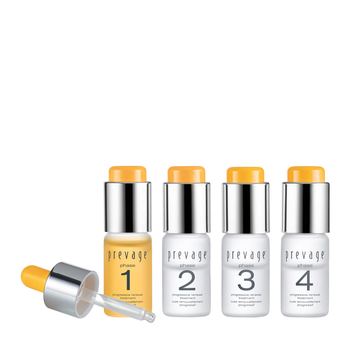 Elizabeth Arden Prevage Progressive Renewal Treatment (4pc Set) 4 x 0.33oz/10ml