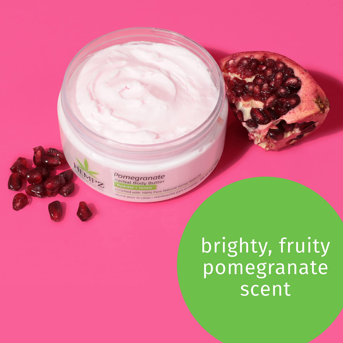 Hempz Pomegranate Herbal Body Butter 8oz/227g