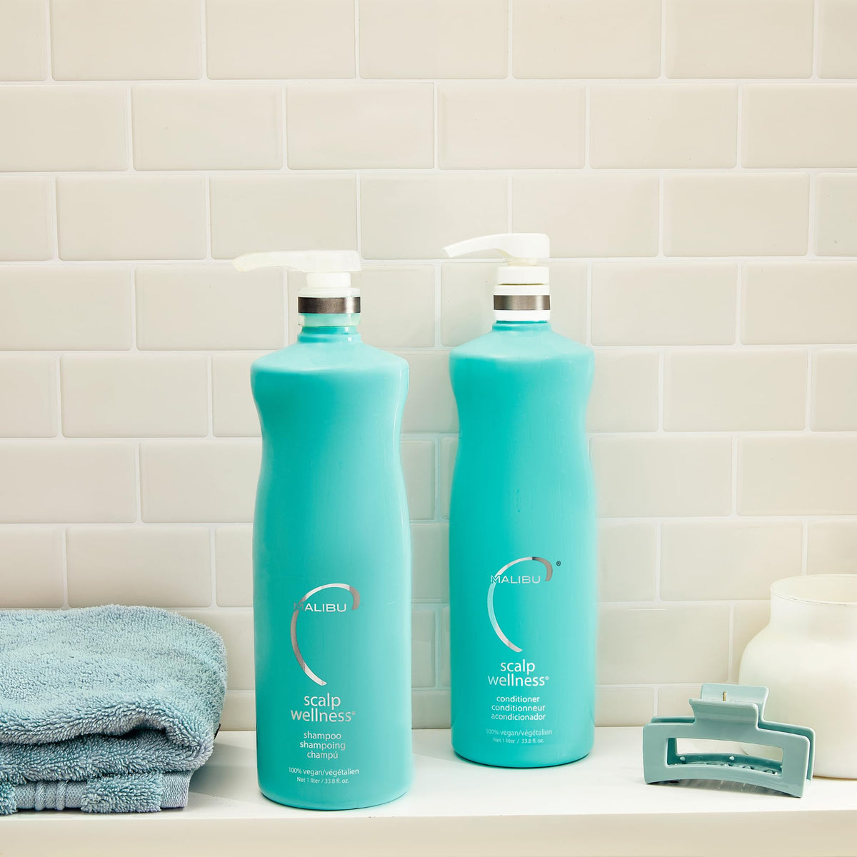Malibu C Scalp Wellness Shampoo 1 Liter/33.8oz