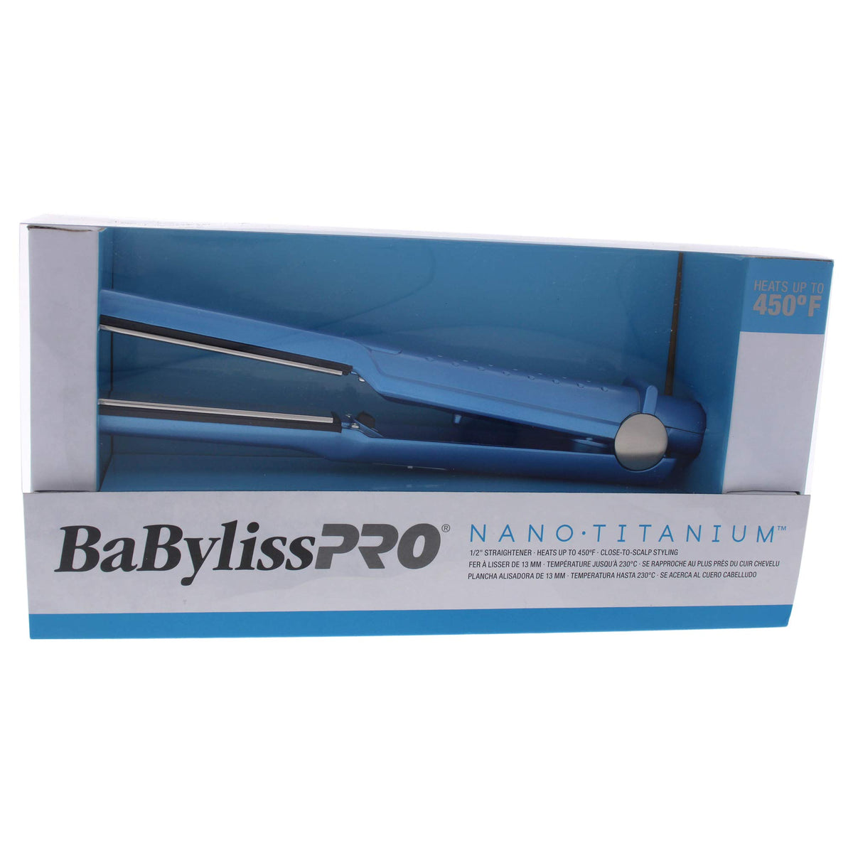 BaBylissPRO Nano Titanium 1/2 Straightener Model# BNT2653TUC