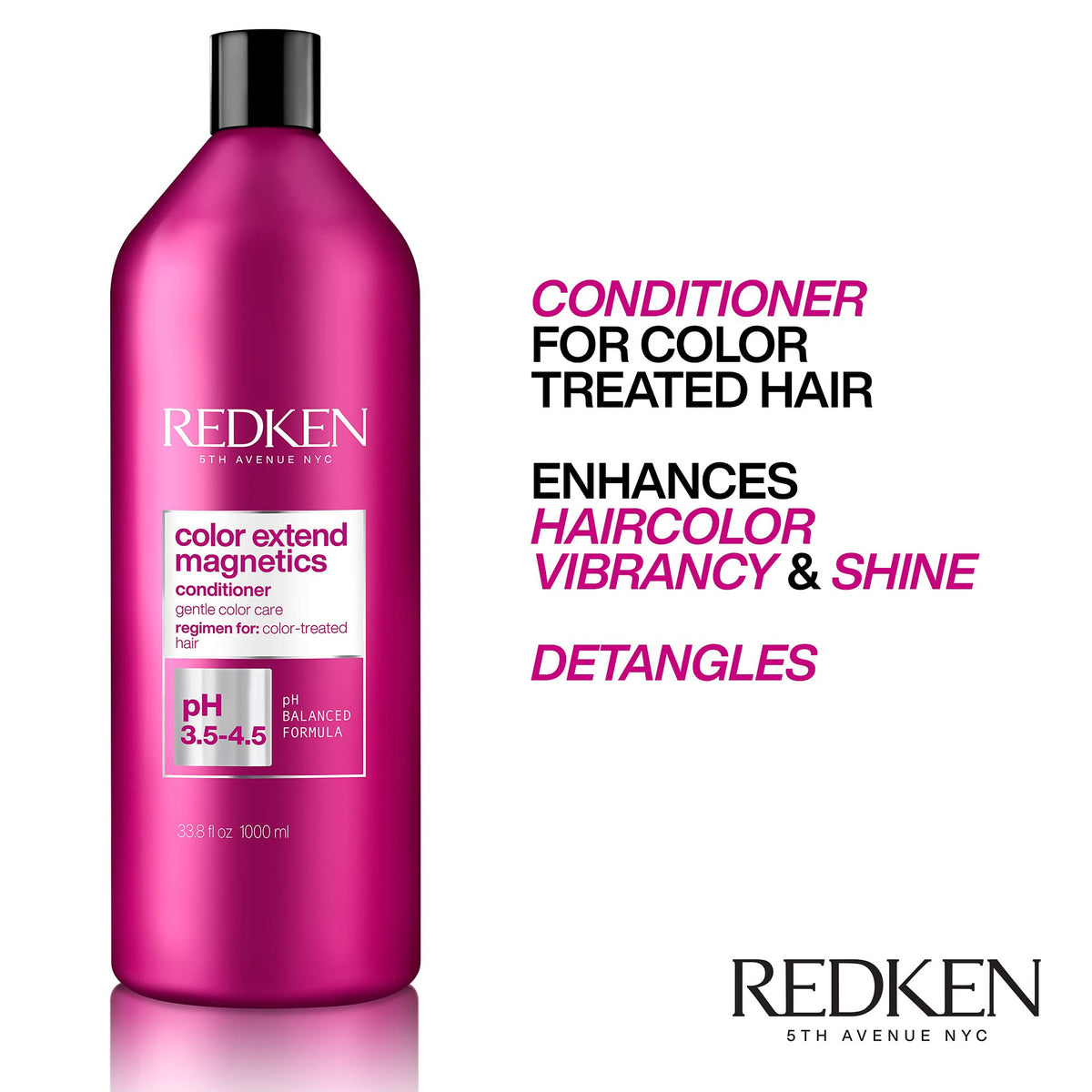 Redken Color Extend Magnetics Conditioner pH 3.5-4.5 1000ml/33.8oz