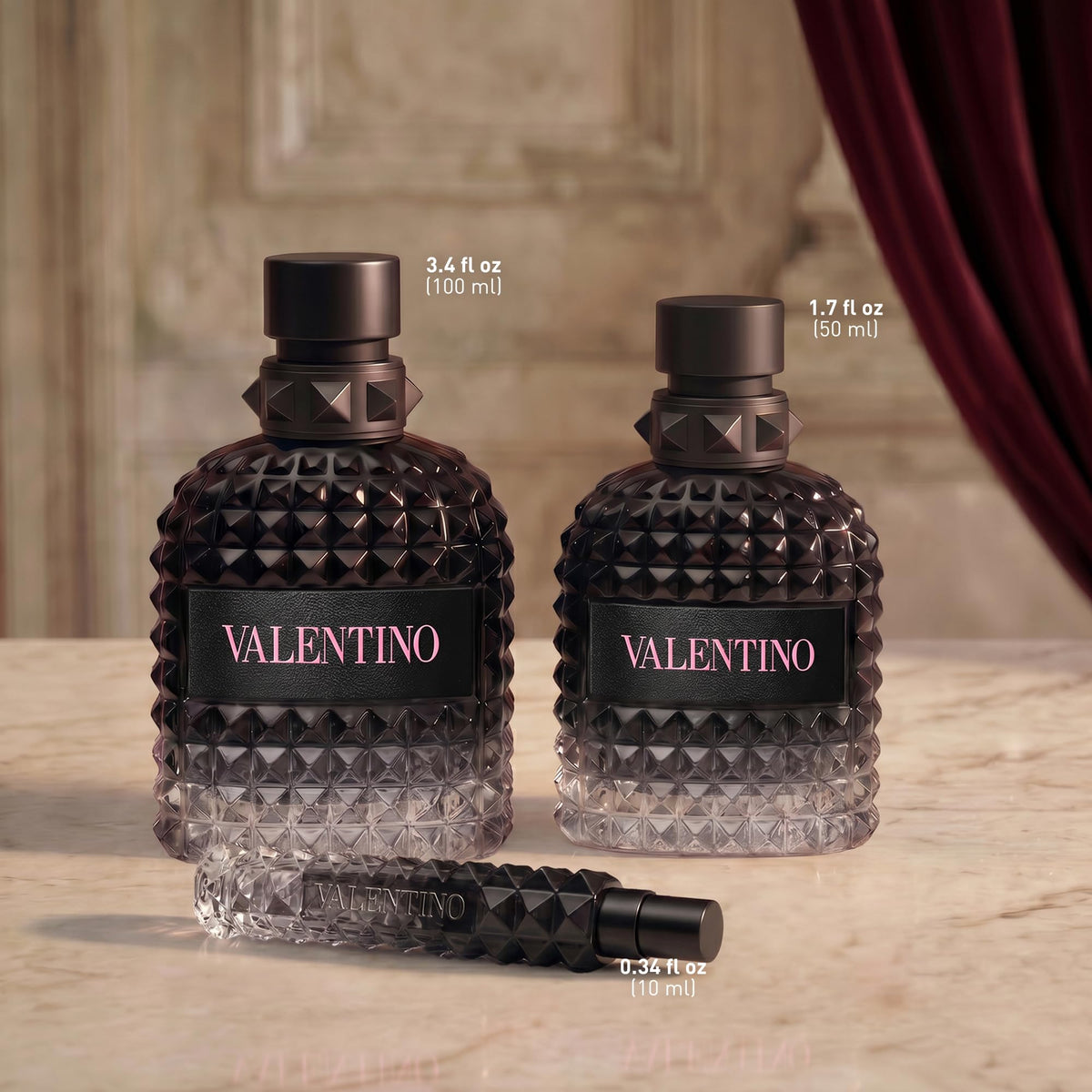 Valentino Uomo Born in Roma Eau de Toilette Spray 3.4 oz (Men)