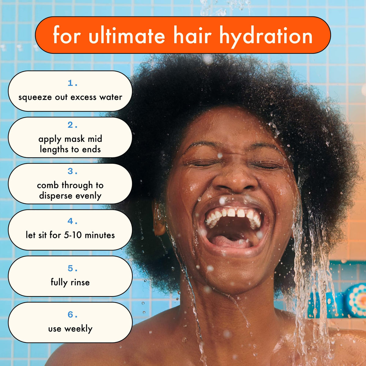 AMIKA-HYDRO RUSH INTENSE MOISTURE MASK (250ML/8OZ)