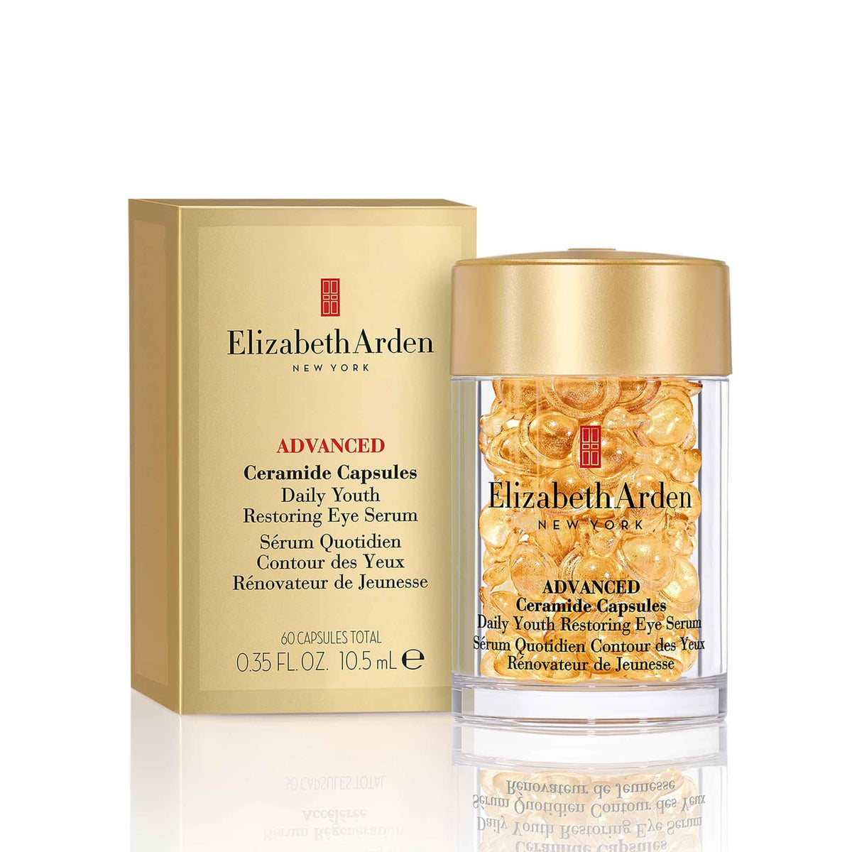 Elizabeth Arden Advanced Ceramide Capsules Daily Youth Restoring Eye Serum 60 ct/0.35oz/10.5ml