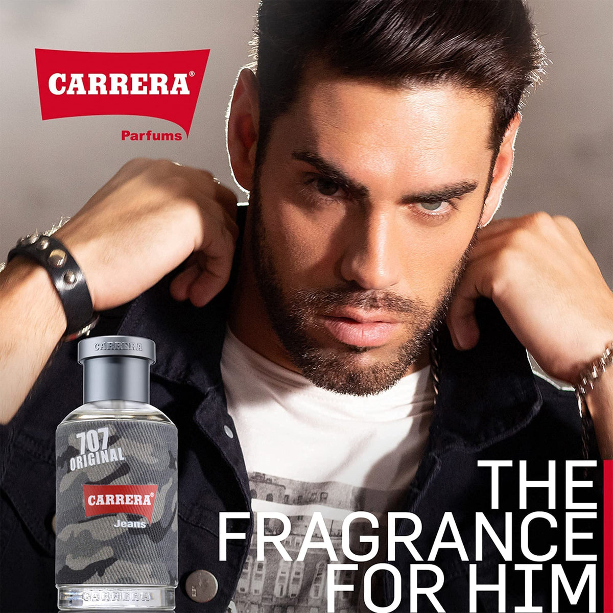 Carrera Jeans 707 Original Uomo Camouflage Eau de Parfum Spray 2.53 fl oz (Men)
