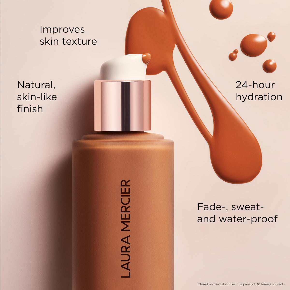 Laura Mercier Real Flawless Weightless Perfecting Foundation 7N1 Java 30ml/1oz