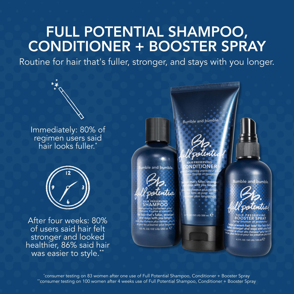 Bumble and Bumble Bb. Full Potential Hair Preserving Booster Spray 4.2oz/125ml